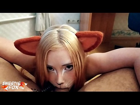 ❤️ E folo e Kitsune le titi ma le cum i lona gutu ❤️ Vitio feusua'iga  ❤